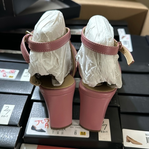 Naturalizer Womens Trinity Leather Square Toe Heels (WIDE) - Picture 7 of 7